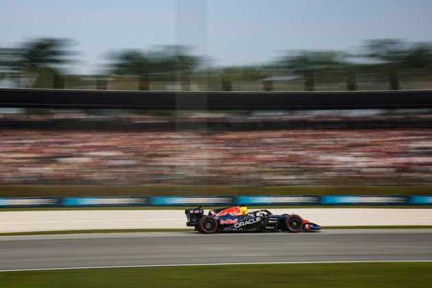 F1 - BAHRAIN GRAND PRIX IN MALAYSIA 2026 03 VERSTAPPEN Max (nld), Red Bull Racing Ford RB22, action during the 2026 Formula 1 Bahrain Grand Prix in Malaysia, 16th round of the 2026 Formula One World Championship, WM, Weltmeisterschaft from October 2 to 4, 2026 on the Sepang International Circuit, in Sepang, Malaysia - SepangMalaysia Copyright: xXavixBonillax