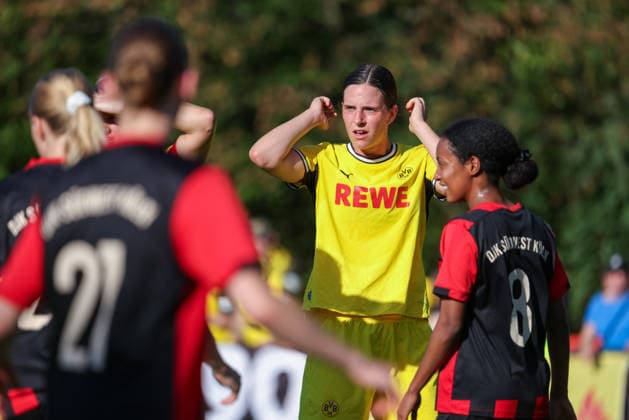 Lara Schmidt BVB, DJK Südwest Köln vs. Borussia Dortmund, Women s Regionalliga West, Matchday 7, Cologne, October 4, 2026