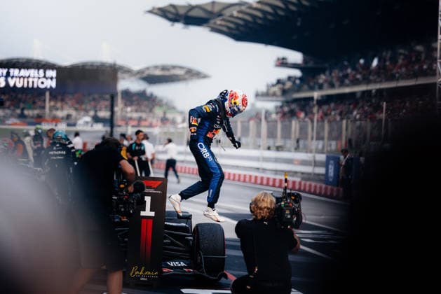 FORMULA 1 GULF AIR BAHRAIN GRAND PRIX IN MALAYSIA 2026 Max Verstappen (Oracle Red Bull Racing, 03) wins for the first time this season at the Bahrain GP in Malaysia 2026 04 10 2026