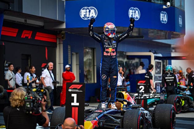 2026 Malaysian Grand Prix - Race Day Max Verstappen (NED) - Oracle Red Bull Racing during the Race of Formula 1 Gulf Air Bahrain Grand Prix in Malaysia 2026 at Sepang International Circuit in Sepang, Malaysia. Round 16 of 23 of the 2026 FIA Formula One World Championship, WM, Weltmeisterschaft held October 2-4, 2026. The race was relocated from Bahrain to Malaysia and held at Sepang International Circuit. Photo by Alessio De Marco ABACAPRESS.COM Sepang Selangor Malaysia  Copyright: xDexMarcoxAlessio ABACAx