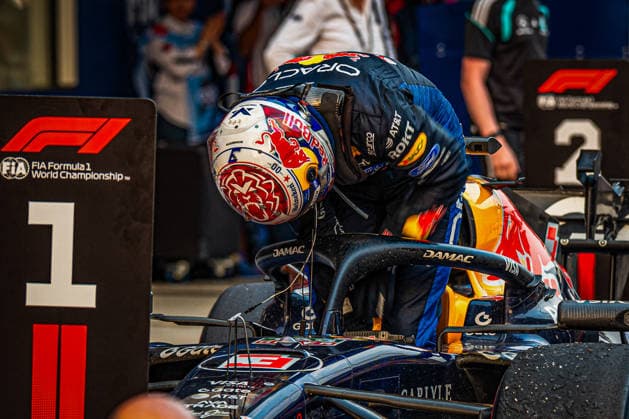 2026 Malaysian Grand Prix - Race Day Max Verstappen (NED) - Oracle Red Bull Racing during the Race of Formula 1 Gulf Air Bahrain Grand Prix in Malaysia 2026 at Sepang International Circuit in Sepang, Malaysia. Round 16 of 23 of the 2026 FIA Formula One World Championship, WM, Weltmeisterschaft held October 2-4, 2026. The race was relocated from Bahrain to Malaysia and held at Sepang International Circuit. Photo by Alessio De Marco ABACAPRESS.COM Sepang Selangor Malaysia  Copyright: xDexMarcoxAlessio ABACAx