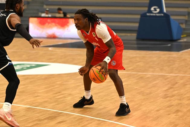 Antonio Williams, Matchday 3, BARMER 2 Basketball Bundesliga Pro A: ETB Miners vs. RheinStars Cologne, October 4, 2026; Antonio Williams, RheinStars Cologne, Matchday 3 of the BARMER 2 Basketball Bundesliga Pro A, ETB Miners vs. RheinStars Cologne, final score 86–91 at the Sporthalle am Hallo on October 4, 2026, in front of 946 spectators