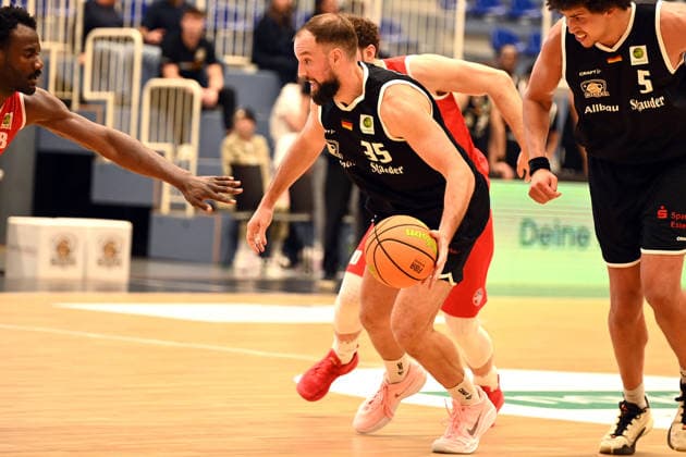 JJ Mann, Matchday 3, BARMER 2 Basketball Bundesliga Pro A: ETB Miners vs. RheinStars Cologne, October 4, 2026, JJ Mann, ETB Miners, Matchday 3 in the BARMER 2 Basketball Bundesliga Pro A, ETB Miners vs. RheinStars Cologne, final score 86–91 at the Sporthalle am Hallo on October 4, 2026, in front of 946 spectators