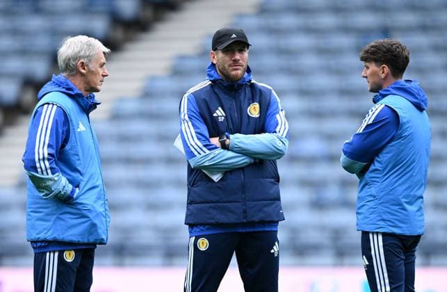 Sebatsien Pocognoli, manager of Scotland Scotland Team Training, International Football, Barclays Hampden, Glasgow, Scotland, UK - 05 Oct 2026Glasgow Lesser Hampden Scotland United Kingdom  Copyright: xMarkxRunnacles Shutterstockx 17186657k