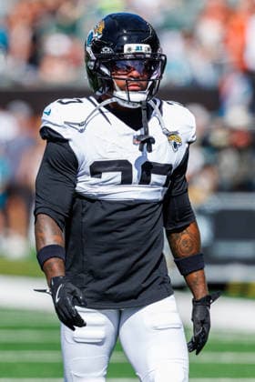 Oct 4, 2026; Cincinnati, OH, USA; Jacksonville Jaguars running back Ameer Abdullah (20) during NFL, American Football Herren, USA game action against the Cincinnati Bengals at Paycor Stadium. Mandatory Credit: -Cal Media - ZUMAc04_ 20261004_zma_c04_476 Copyright: xJohnxMersitsx