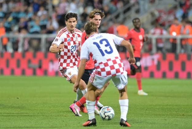 UEFA Nations League League A, Group C, Round 3, October 27, 2026, soccer match between Croatia and England, Dean Sculac Rujevica Stadium, Rijeka, Croatia, October 3, 2026: Igor Matanovic (Croatia) was seen in action during the UEFA Nations League League A, Group C, Round 3 (2026–27), soccer match between Croatia and England at Dean Sculac Rujevica Stadium in Rijeka, Croatia, October 3, 2026 Copyright: xBEAUTIFULxSPORTS Stanusicx