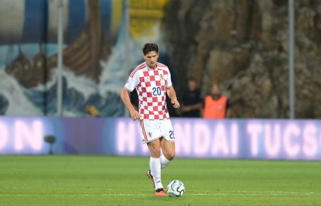 UEFA Nations League League A, Group C, Round 3, October 27, 2026, soccer match between Croatia and England, Dean Sculac Rujevica Stadium, Rijeka, Croatia, October 3, 2026: Igor Matanovic (Croatia) was seen in action during the UEFA Nations League League A, Group C, Round 3 (2026–27), soccer match between Croatia and England at Dean Sculac Rujevica Stadium in Rijeka, Croatia, October 3, 2026 Copyright: xBEAUTIFULxSPORTS Stanusicx