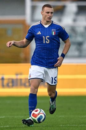 As Pescara 05 10 2026 - qualificazione Europeo 2027 U21, U 21 Italia-Polonia foto Antonello Sammarco Image nella foto: Pietro Comuzzo