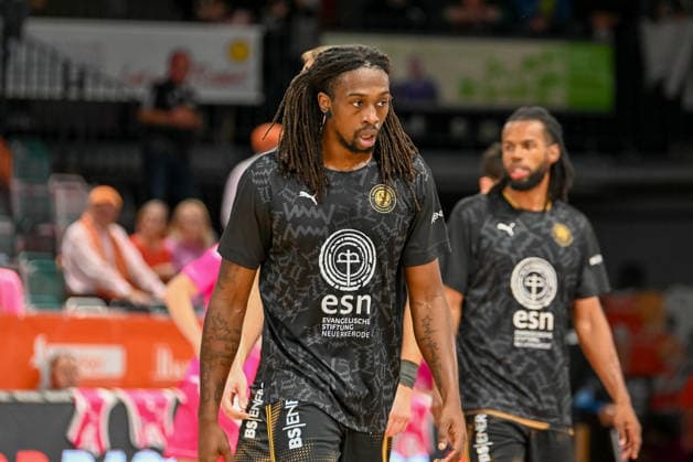 Tajh Green, Basketball Loewen Braunschweig, 55 RASTA Vechta vs. Basketball Loewen Braunschweig, easyCredit Basketball Bundesliga, Matchday 4, 2026–2027 Season, October 5, 2026, RASTA Vechta vs. Basketball Löwen Braunschweig, easyCredit Basketball Bundesliga, Matchday 4, 2026–2027 season, October 5, 2026, Vechta Copyright: xEibner-Pressefoto RobertxGertzenx EP_RGN