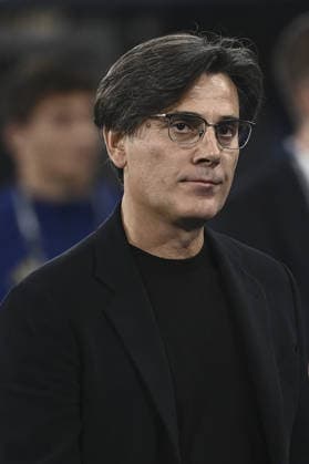 Italy v Turkiye - UEFA Nations League ?????? BOLOGNA, ITALY, OCTOBER 05: Vincenzo Montella, head coach of Turkiye, leaves the pitch at the end of the first half of the UEFA Nations League Group A1 League phase football match between Italy and Turkiye at the Renato Dall’Ara stadium in Bologna, Italy, on October 05, 2026. Isabella Bonotto Anadolu Bologna Italy. Editorial use only. Please get in touch for any other usage.  Copyright: x2026xAnadoluxIsabellaxBonottox