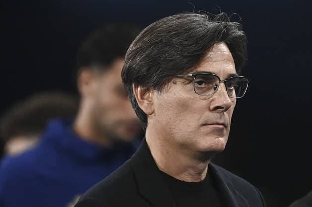 Italy v Turkiye - UEFA Nations League ?????? BOLOGNA, ITALY, OCTOBER 05: Vincenzo Montella, head coach of Turkiye, leaves the pitch at the end of the first half of the UEFA Nations League Group A1 League phase football match between Italy and Turkiye at the Renato Dall’Ara stadium in Bologna, Italy, on October 05, 2026. Isabella Bonotto Anadolu Bologna Italy. Editorial use only. Please get in touch for any other usage.  Copyright: x2026xAnadoluxIsabellaxBonottox