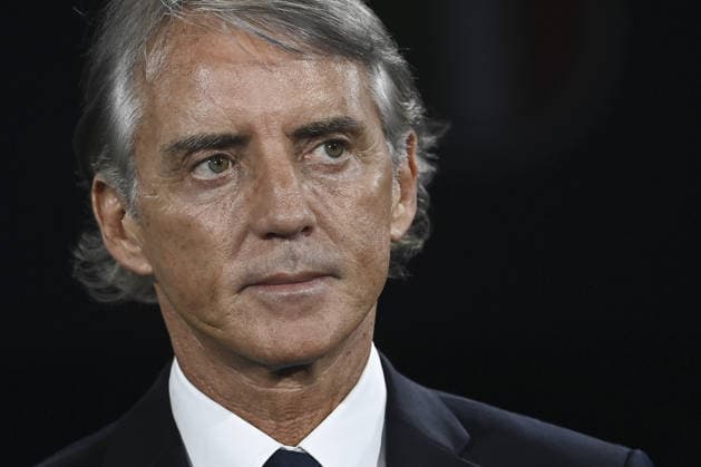 Italy v Turkiye - UEFA Nations League ?????? BOLOGNA, ITALY, OCTOBER 05: Roberto Mancini, head coach of Italy, waits for the start of the UEFA Nations League Group A1 League phase football match between Italy and Turkiye at the Renato Dall’Ara stadium in Bologna, Italy, on October 05, 2026. Isabella Bonotto Anadolu Bologna Italy. Editorial use only. Please get in touch for any other usage.  Copyright: x2026xAnadoluxIsabellaxBonottox
