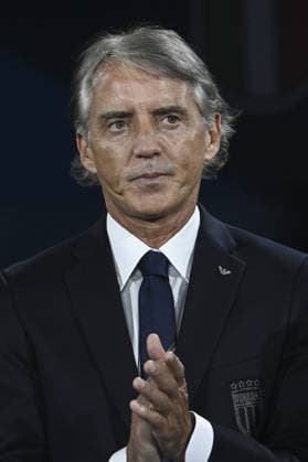Italy v Turkiye - UEFA Nations League ?????? BOLOGNA, ITALY, OCTOBER 05: Roberto Mancini, head coach of Italy, waits for the start of the UEFA Nations League Group A1 League phase football match between Italy and Turkiye at the Renato Dall’Ara stadium in Bologna, Italy, on October 05, 2026. Isabella Bonotto Anadolu Bologna Italy. Editorial use only. Please get in touch for any other usage.  Copyright: x2026xAnadoluxIsabellaxBonottox