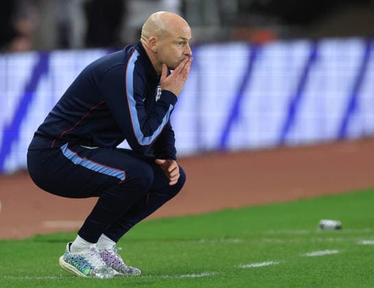 England v Slovakia - UEFA U21, U 21 EURO 2027 Qualifier Lee Carsley, Head coach of England U21 on the side line during the UEFA U21 EURO 2027 Qualifier between England and Slovakia at Bet365 Stadium on October 2, 2026 in Stoke on Trent, England. Stoke on Trent Bet365 Stadium England United Kingdom Copyright: xAllstarxPicturexLibraryxLtdx
