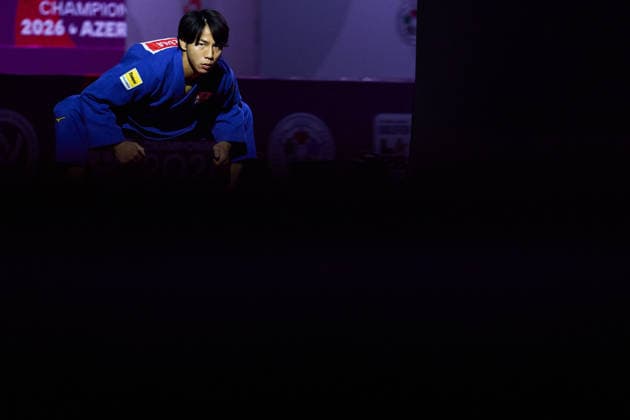 Takeshi Takeoka (JPN), OCTOBER 5, 2026 -Judo : World Judo Championships BAKU2026 Mens -66kg3rd place match at National Gymnastics Arena in Baku, Azerbaijan. Noxthirdxpartyxsales  aflo_353536753 KenxAsakurax