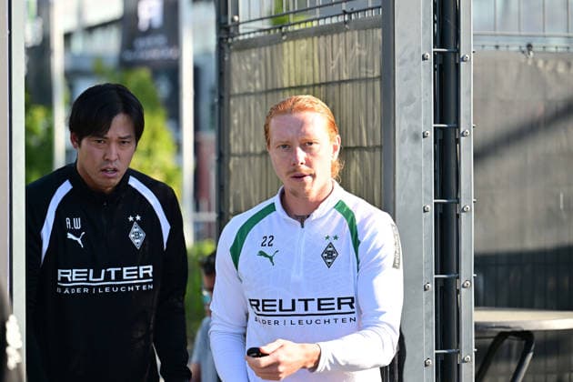 October 6, 2026, Mönchengladbach, Soccer, Men s, 2026–2027 Season, Borussia Mönchengladbach Training, Yukhym Konoplia, Gladbach. DFL regulations prohibit any use of photographs as image sequences and or quasi-video footage at Borussia Park, North Rhine-Westphalia, Germany