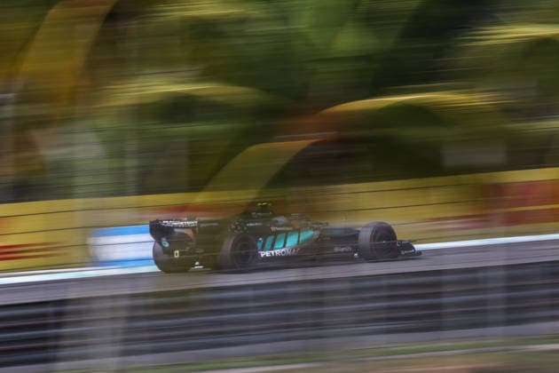 SEPANG, SGR - OCTOBER 02: Kimi Antonelli of Italy and Mercedes-AMG PETRONAS F1 Team in action during friday free practice of the Formula 1 Gulf Air Bahrain Grand Prix on October 02, 2026 held at Sepang International Circuit in Sepang, Malaysia. (Photo by Hazrin Yeob Men Shah Icon Sportswire) AUTO: OCT 02 F1 Bahrain Grand Prix in Malaysia EDITORIAL USE ONLY Icon3782610028413