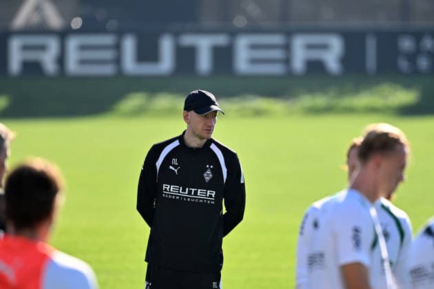 October 6, 2026, Mönchengladbach, Soccer, Men s, 2026–2027 Season, Borussia Mönchengladbach Training, Niklas Lanwehr, Assistant Coach, Match Analysis, Gladbach. DFL regulations prohibit any use of photographs as image sequences and or quasi-video footage at Borussia Park, North Rhine-Westphalia, Germany