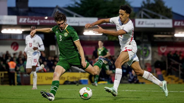 2027 UEFA Under 21 European Qualifier, Munster FA Turner s Cross, Cork 6 10 2026 Republic of Ireland vs England Ireland s Conor McManus scores his sides 2nd goal of the match Conor McManus scores his sides 2nd goal of the match 6 10 2026  Copyright: xx NE1L0066