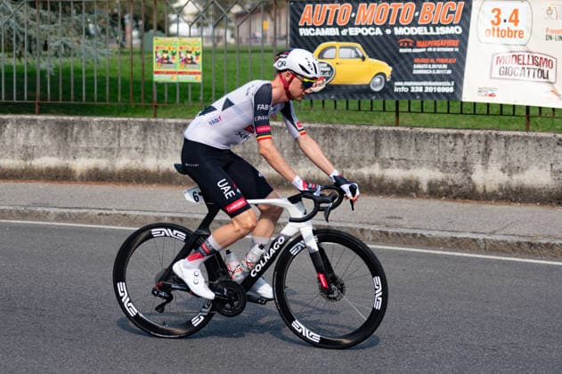 IPA89374866 - WELLENS Tim, UAE TEAM EMIRATES XRG at the start of the 2026 Tre Valli Varesine in Busto Arsizio, Italy, on October 6, 2026  Copyright: xSilviaxColombo IPAxSportx xx IPA89374866