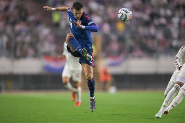 Croatia v Spain - UEFA Nations League 2026 27 Group A3 MD4 Ivan Perisic of Croatia in action during the UEFA Nations League 2026 27 group phase match between Croatia and Spain at Stadion Poljud on October 6, 2026 in Split, Croatia.  IgorxSoban PIXSELL