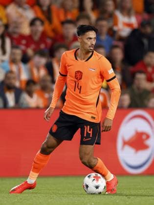 EINDHOVEN - Tijjani Reijnders of the Netherlands during the UEFA Nations League match between the Netherlands and Serbia at the Philips Stadium on October 4, 2026, in Eindhoven, the Netherlands. MAURICE VAN STEEN ANP UEFA Nations League 2026 27 xVIxANPxSportx xMauricexvanxSteenxIVx 571706885 originalFilename: 571706885