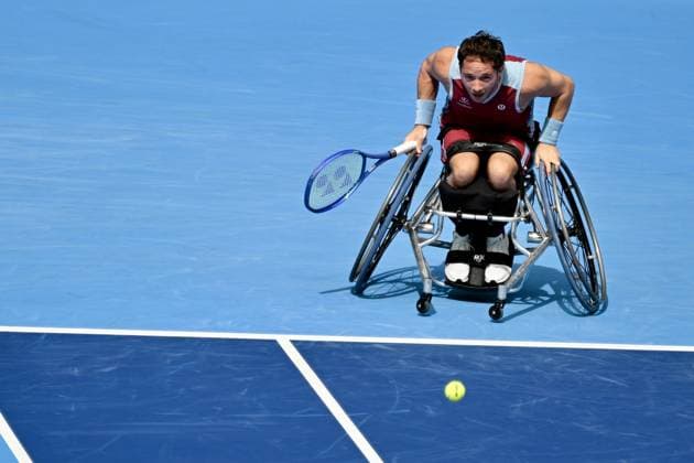 Alfie HEWETT (GBR), OCTOBER 6, 2026 - Tennis : Kinoshita Group Japan Open Tennis Championships 2026 WHEELCHAIR EXHIBITION MATCH at Ariake Coliseum, Tokyo, Japan. Noxthirdxpartyxsales  aflo_353683752 KenjiroxMatsuox