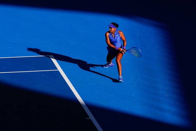 October 6, 2026, Beijing, China: Naomi Osaka of Japan plays against Karolina Muchova of Czech Republic (not n view) during the Women s Singles Round 16 match on day seven of China Open at the National Tennis Center. Karolina Muchova defeated Naomi Osaka 7-5, 1-6, 7-6 Beijing China - ZUMAs197 20261006_aaa_s197_261 Copyright: xPolyxFeix