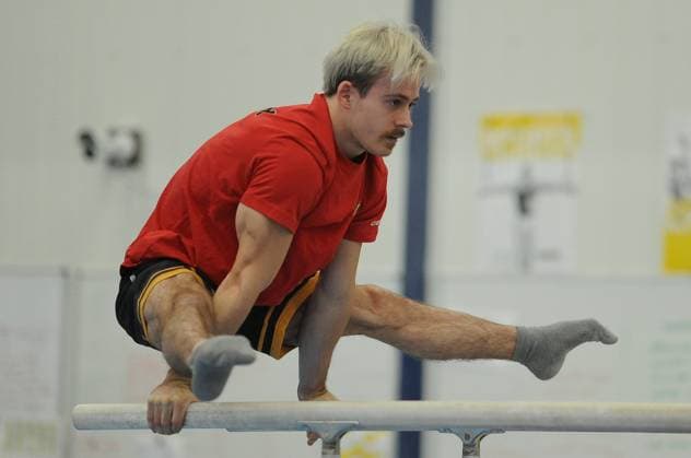 Belgian gymnast Nicola Cuyle pictured during a training session of Belgium s artistic gymnastics team, Wednesday 7 October 2026, in Gent, ahead of the Worlds Championships in Rotterdam from 17 to 25 October 2026. BOAZxKEERSMAEKERS  x189054736x