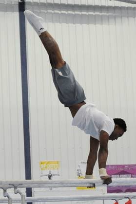 Belgian Kyano Schepers pictured during a training session of Belgium s artistic gymnastics team, Wednesday 7 October 2026, in Gent, ahead of the Worlds Championships in Rotterdam from 17 to 25 October 2026. BOAZxKEERSMAEKERS x189054694x