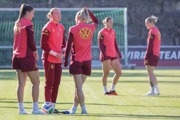 October 7, 2026, xgrfx, DFB Soccer Media Events, German Women s National Team Training: Melissa Kössler, Laura Dick, German Women s National Team, Eppelheim
