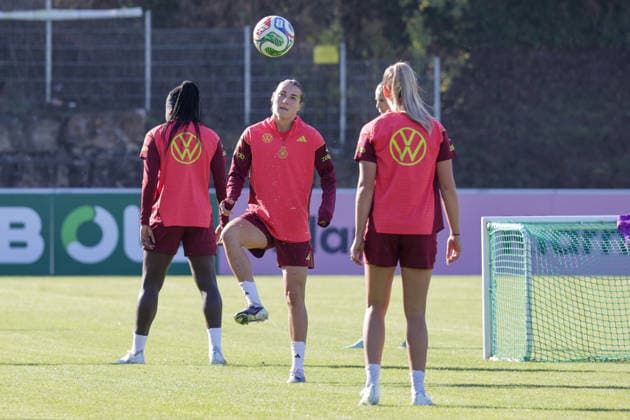 October 7, 2026, xgrfx, DFB Soccer Media Events, German Women s National Team Training, photo by Carlotta Wamser, German Women s National Team, Eppelheim