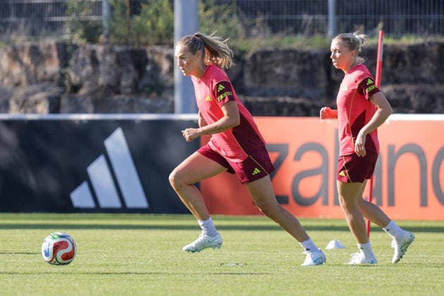 October 7, 2026, xgrfx, DFB Soccer Media Events, German Women s National Team Training, photo by Marie Müller, German Women s National Team, Eppelheim
