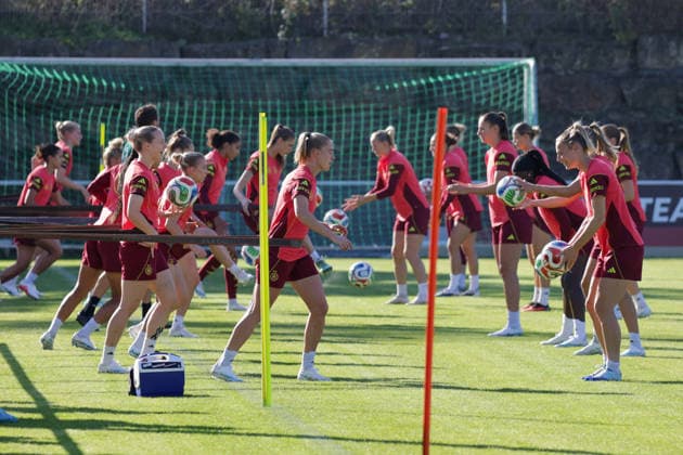 October 7, 2026, xgrfx, DFB Soccer Media Events, German Women s National Team Training v l The German national team is training in Eppelheim German Women s National Team Eppelheim