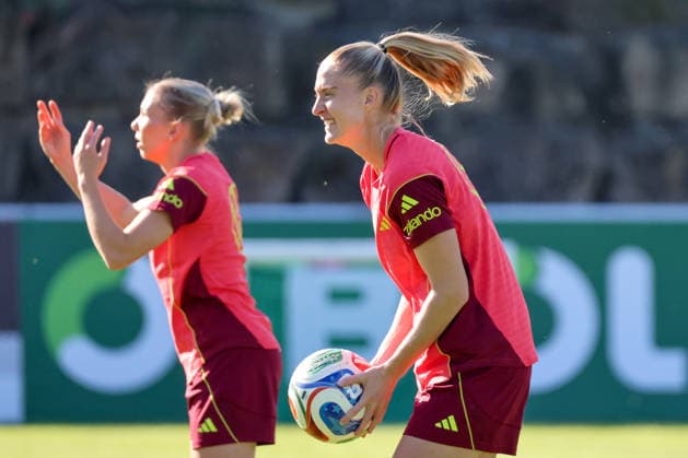 Eppelheim, Germany, October 7, 2026 German Women s National Soccer Team Training Friendly Match: Germany vs. Australia Pictured: Janina Minge, Germany Copyright: HMBxMedia MadeleinexFantini
