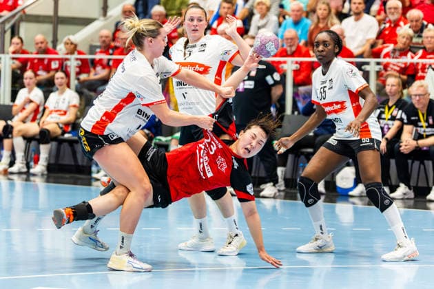 October 7, 2026, GER, Handball, Women, 2026–2027 Season, Alsco 1 Bl, Matchday 5, Thüringer HC vs. HSG Blomberg Lippe, Natsuki Aizawa, Thüringer HC, 23 99947 Bad Langensalza, Salza, Halle, Mehrz Sports Hall, Thuringia, Germany