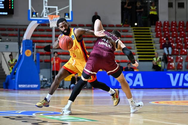 Foto IPP Cavaliere Emiliano Roma 07 10 2026 Pallacanestro Basket EuroCup 2026-2027. BC Basketball Club Roma - BC Lietkabelis. Nella foto: Corey Davis. Italy Photo Press - World Copyright italy ITALY  Copyright: xR4924_italyphotopressx