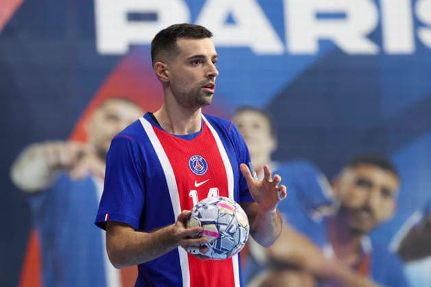 HANDBALL : Paris Saint Germain Vs Celje - Ligue des Champions - 07 10 2026 Ferran Sole (Paris Saint-Germain) ParisFrance  Copyright: xMichaelxBaucherx