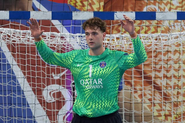 HANDBALL : Paris Saint Germain Vs Celje - Ligue des Champions - 07 10 2026 Mikkel Lovkvist (Paris Saint-Germain) ParisFrance  Copyright: xMichaelxBaucherx