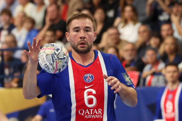 HANDBALL : Paris Saint Germain Vs Celje - Ligue des Champions - 07 10 2026 Luc Steins (Paris Saint-Germain) ParisFrance  Copyright: xMichaelxBaucherx