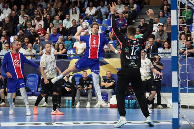 HANDBALL : Paris Saint Germain Vs Celje - Ligue des Champions - 07 10 2026 Bjarki Elisson (Paris Saint-Germain) ParisFrance  Copyright: xMichaelxBaucherx