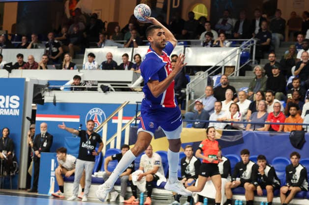 HANDBALL : Paris Saint Germain Vs Celje - Ligue des Champions - 07 10 2026 Yahia Omar (Paris Saint-Germain) ParisFrance  Copyright: xMichaelxBaucherx