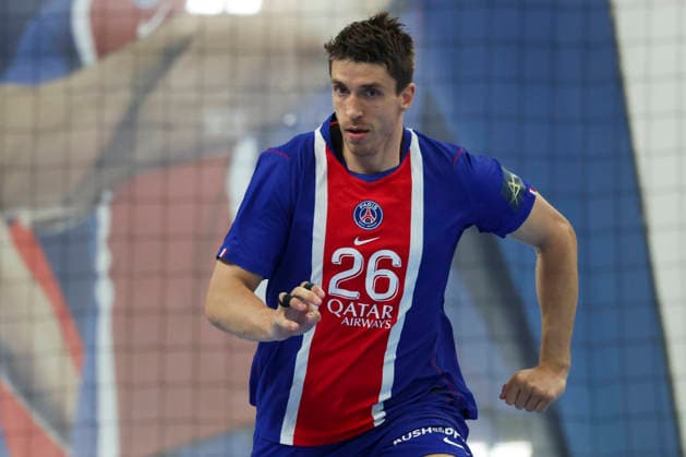 HANDBALL : Paris Saint Germain Vs Celje - Ligue des Champions - 07 10 2026 Frederik Ladefoged (Paris Saint-Germain) ParisFrance  Copyright: xMichaelxBaucherx