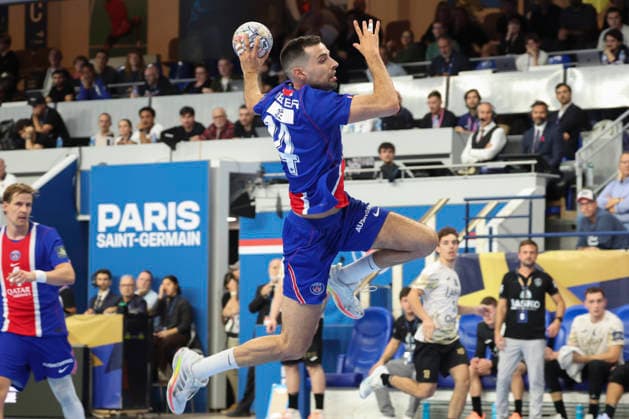 HANDBALL : Paris Saint Germain Vs Celje - Ligue des Champions - 07 10 2026 Ferran Sole (Paris Saint-Germain) ParisFrance  Copyright: xMichaelxBaucherx