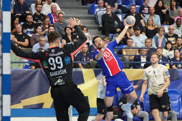 HANDBALL : Paris Saint Germain Vs Celje - Ligue des Champions - 07 10 2026 Sebastian Karlsson (Paris Saint-Germain) ParisFrance  Copyright: xMichaelxBaucherx