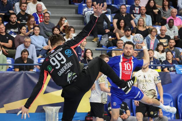 HANDBALL : Paris Saint Germain Vs Celje - Ligue des Champions - 07 10 2026 Sebastian Karlsson (Paris Saint-Germain) ParisFrance  Copyright: xMichaelxBaucherx