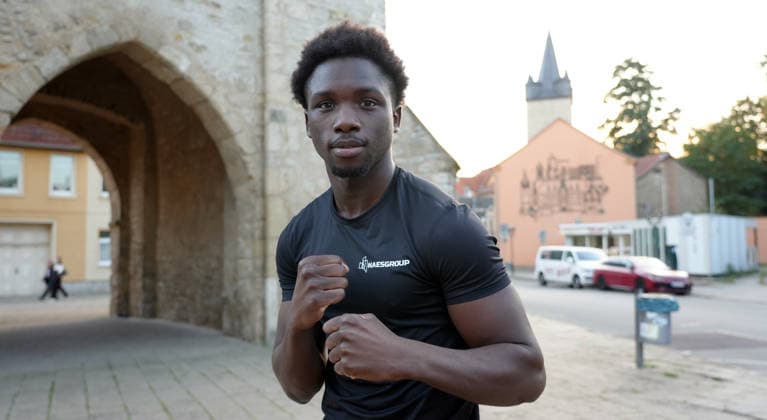 July 10, 2026, Aschersleben, Johannisturm, Boxing, Bakari Diallo, France