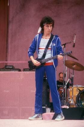 Bassist Bill Wyman (GBR Rolling Stones) anlässlich eines Konzerts in Köln