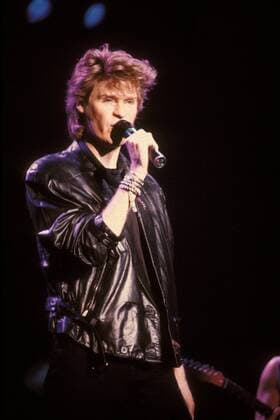 Daryl Hall (USA Hall & Oates) während eines Konzerts