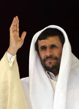 Präsident Mahmoud Ahmadinejad (IRI) in Ahvaz -  - irn2007010302